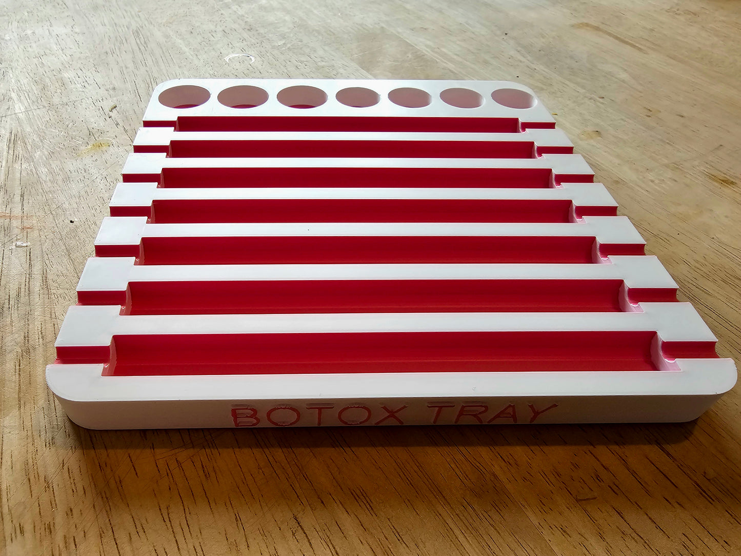 3D Printed Botox Syringe & Vial Storage Tray – Organiser for Clinics, Aesthetic Practitioners & Beauty Salons