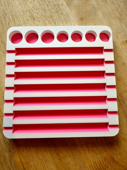 3D Printed Botox Syringe & Vial Storage Tray – Organiser for Clinics, Aesthetic Practitioners & Beauty Salons