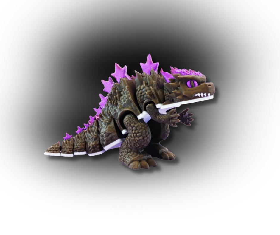 Articulated Dinosaur– 3D Printed Toy