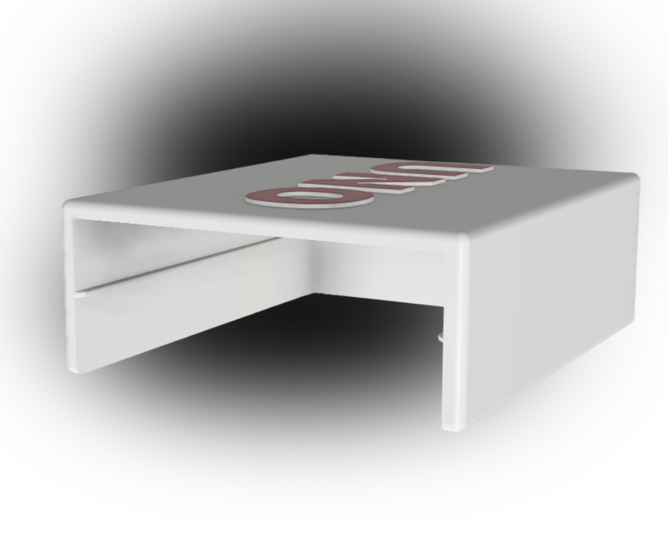 UNO Dual Deck Tray with Travel Cover – Draw & Discard Card Case | 3P3D Printing Co