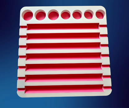 3D Printed Botox Syringe & Vial Storage Tray – Organiser for Clinics, Aesthetic Practitioners & Beauty Salons