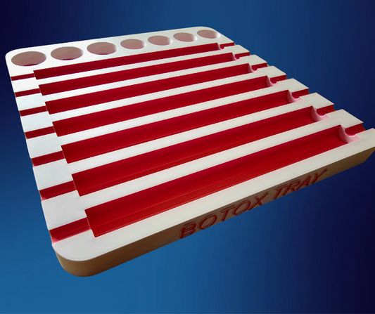 3D Printed Botox Syringe & Vial Storage Tray – Organiser for Clinics, Aesthetic Practitioners & Beauty Salons